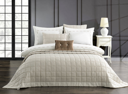 Patrice Cream Bedspread Set