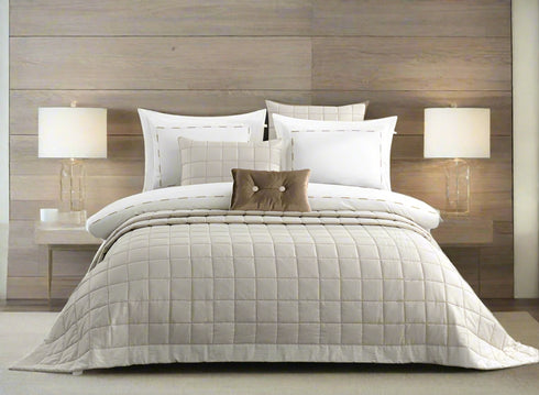 Patrice Cream Bedspread Set