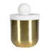 Gold Lidded Canister
