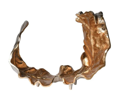 Curled Leaf Sculpture