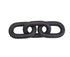 Cato Black Wood 3 Link Chain Decor