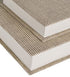 Set of 2 Beige Book Boxes
