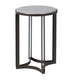 Faux Marble Side Table