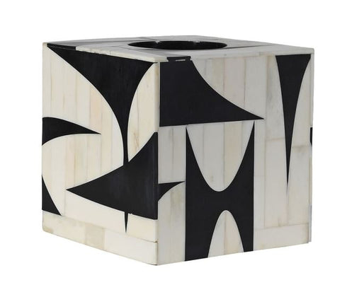 Monochrome Bone Tissue Box