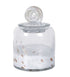 Clear Glass Speckle Jar