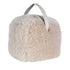 Cream Lambs Fur Doorstop