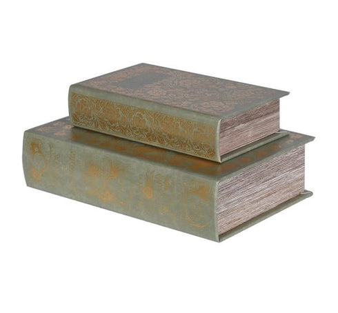 Set of 2 Classic Book Boxes