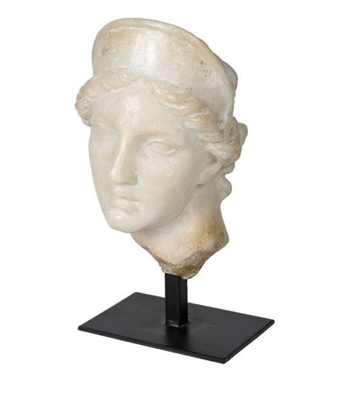 Cream Marble Face Ornament