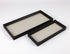 PRE-ORDER Black and Linen Tray