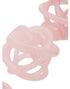 Knot Decor Set of 3 Pink Glass Ornament