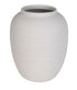 White Textured Vase