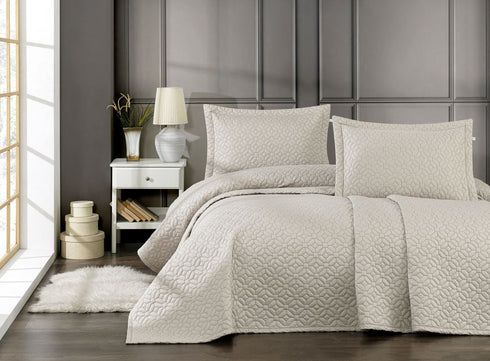 Felice Beige Bedspread