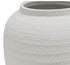 White Textured Vase