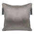 Isla Grey Silk Cushion