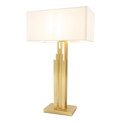 Kora Antique Brass Table Lamp