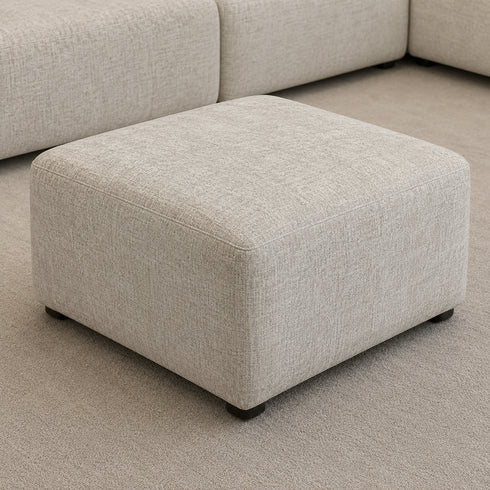 Violet Latte Footstool
