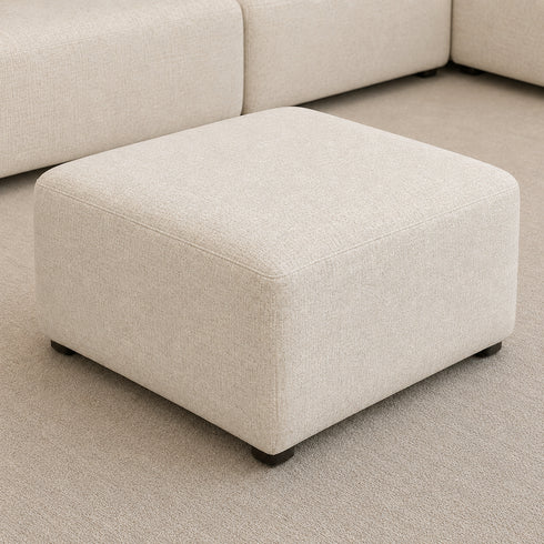 Violet Oyster Footstool
