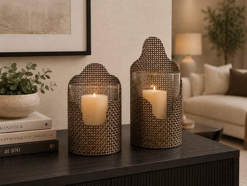 Geeva Brass Hurricane Set of 2
