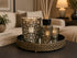 Gia Brass Round Tray