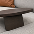 Villa Smoked Oak Round Sofa Table