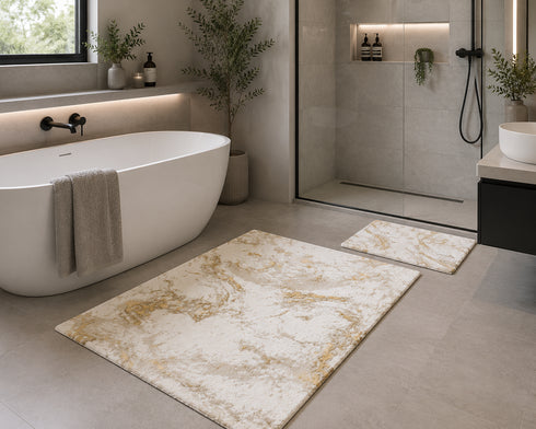 PRE ORDER Sienna Gold Bath Mat Set