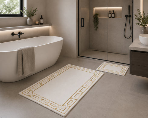 PRE ORDER Stella Gold Bath Mat Set