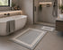 PRE ORDER Oonagh Grey Bath Mat Set