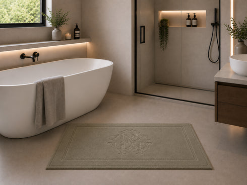 Araldico Bath Mat Grey
