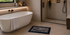 Zeb Bath Mat Blue