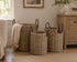 Set of 3 Large Wicker Baskets