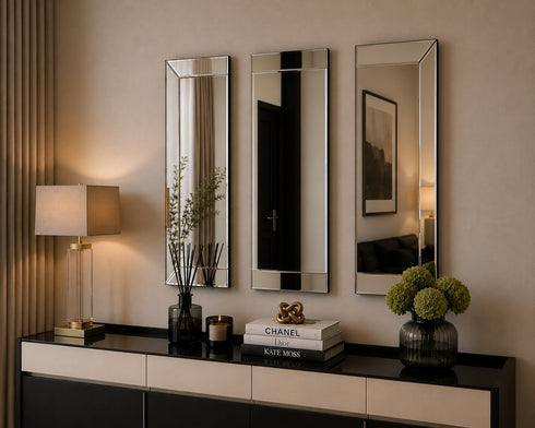 3 Piece Panel Mirror Set