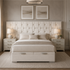 Silverstone White Bed