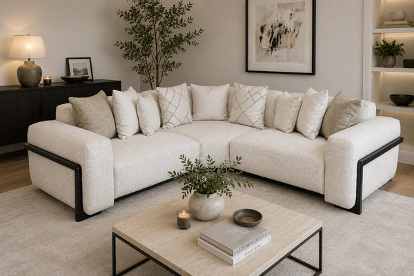 Vogue Sofa - Build Your Own - Cream