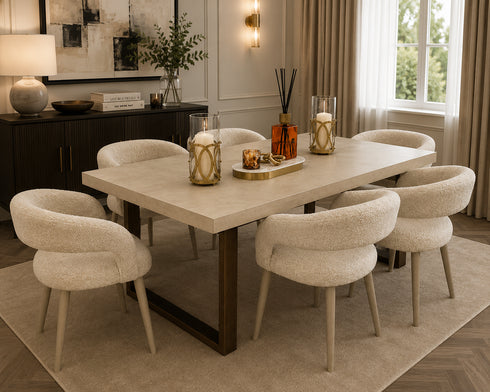 Felicity Dining Table & Lola Chair Set