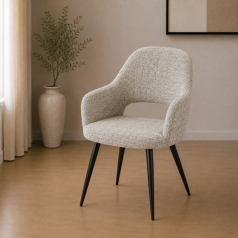 Inara Greige Dining Chair