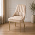 Blake Dining Chair - Gold Taupe