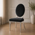 Felicity Round Back Chair - Black