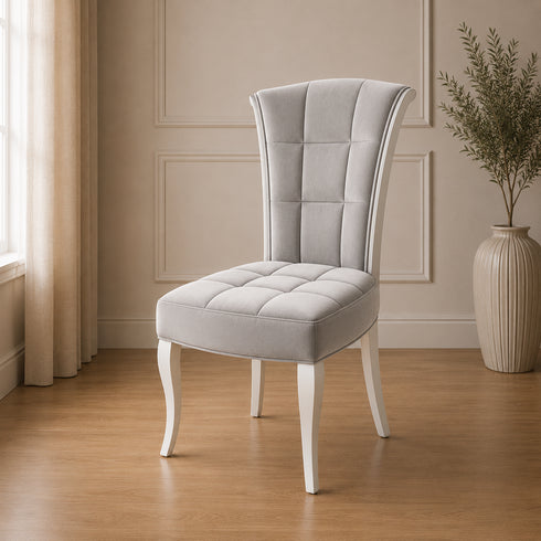 Denver Dining Chair - Silver