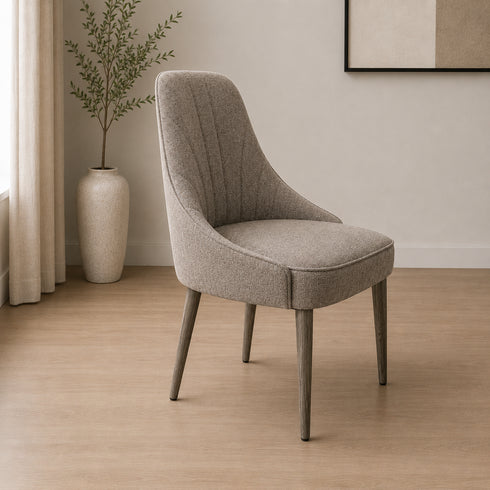 Blake Silver & Cloud Dining Chair