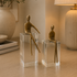 Crystal Thinking Couple Pair