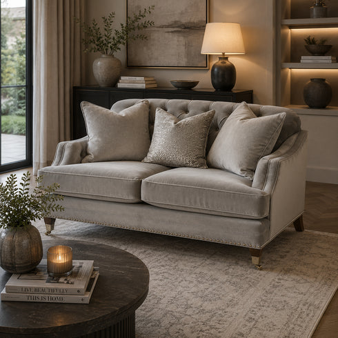 Avana Latte 2 Seater Sofa