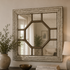 Antique Octogon Mirror