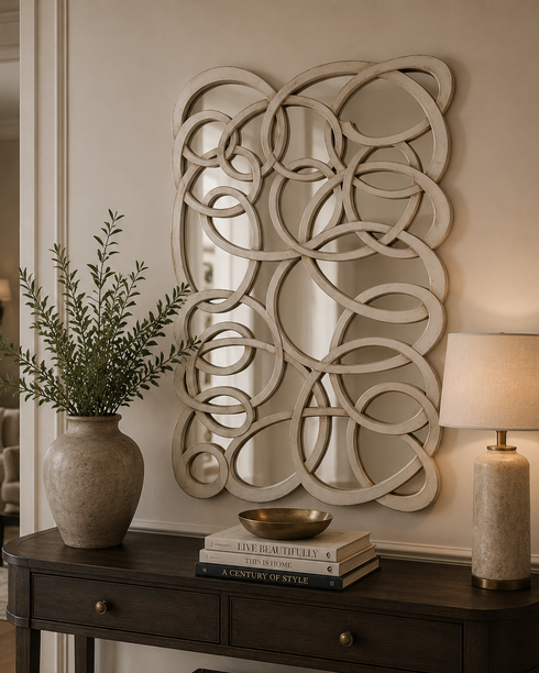 Kaya Swirl Wall Mirror