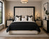 Peri Black and Cream Bed