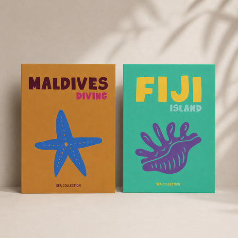 PRE-ORDER Maldives & Fiji Book Box Set