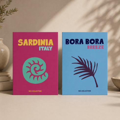 PRE-ORDER Sardinia & Bora Bora Book Box Set