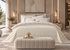 Ariah Cream Bedspread 4 Piece Set