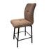 Penny Orange/Grey Bar Stool