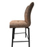 Penny Orange/Grey Bar Stool