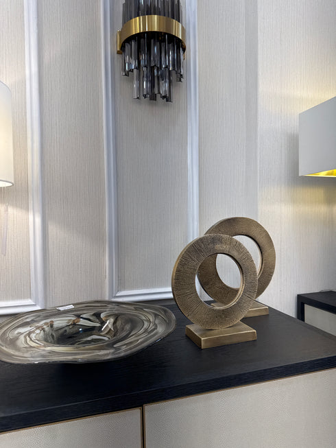 Brass Halo Sculpture